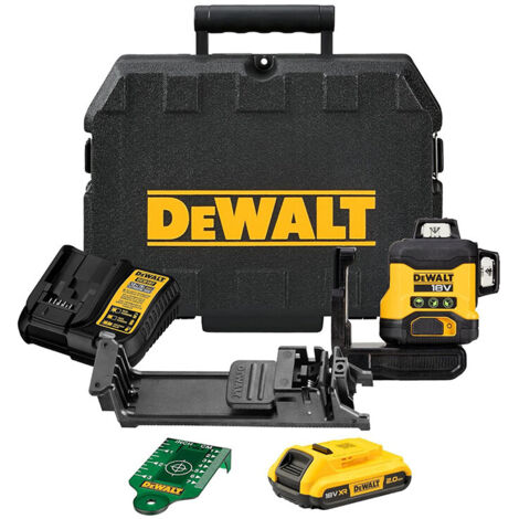 DeWALT Werkzeuge - Akku-Linienlaser grün 18V, 1x 2,0 Ah XR Akku, Ladegerät DCLE34031D1 (1/5)
