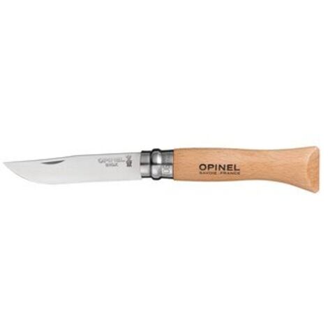 OPINEL Messer Nr. 6 INOX Klinge mit Sicherheitsring - 123060