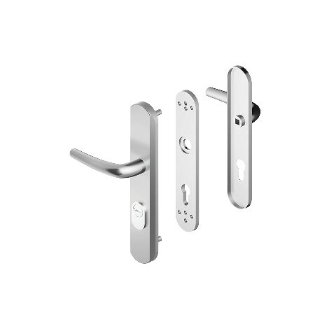Abgeschirmte Sicherheitseinheit Blindomax DISEC Doppeltüröffner i-Schlüssel - Silber FF6 - A0P54D1F F6