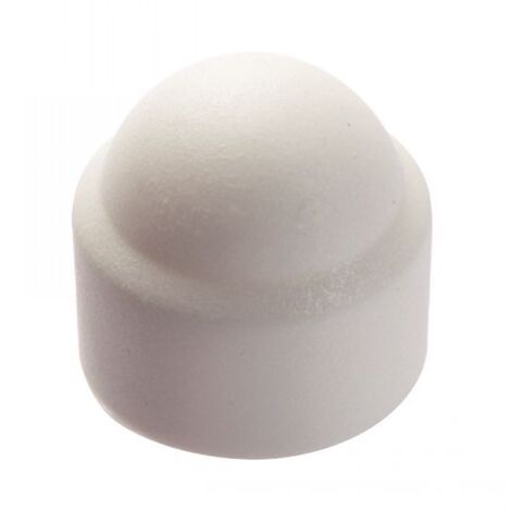 Schachtel mit 200 Abdeckungen für Sechskantmuttern weiß Ø 8mm ACTON - 856018