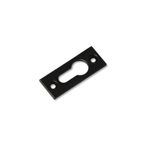 Selbstklebende Rosette Schlüssel i GOETTGENS Alu schwarz - 3 mm - D4015NOIR