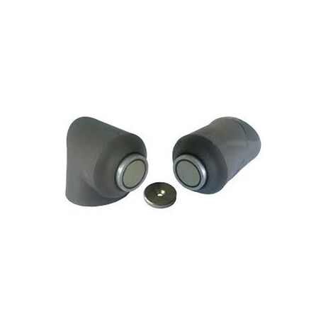 Magnetischer Universal-Türstopper 161330 MONIN - Grau - Kraft 20Kg - 161330