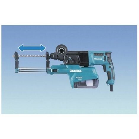 SDS-plus 800W Bohr- und Meißelhammer MAKITA - Ø26mm - Transportkoffer + Zubehör - HR2650JX14