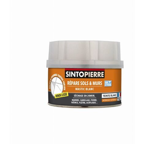 SINTOPIERRE Reparatur-Spachtelmasse Weiß - Dose 170ML - 32020