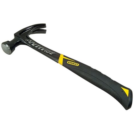 Stanley Werkzeug - Klauenhammer 453 g, gebogene Klaue FMHT1-51275