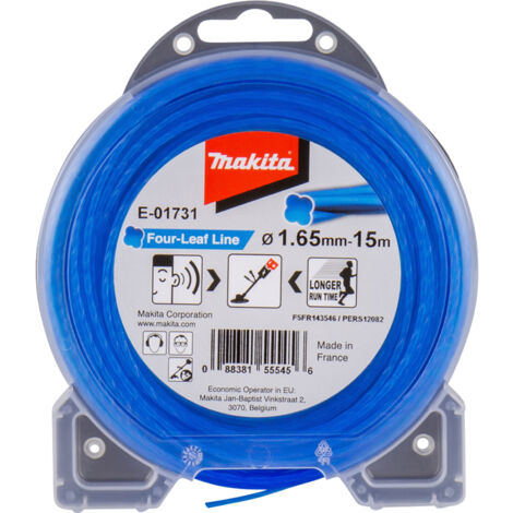 Nylonfaden Kleeblatt verdrillt MAKITA 1,65 mm x 15 m - E-01731
