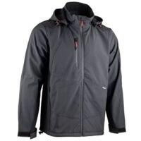Blouson softshell LMA Rock - Gris - Triple couche - 2307