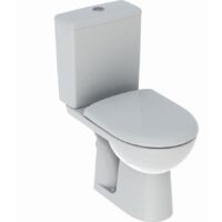 Geberit Renova Rimfree Stand-WC-Paket, Abgang waagrecht, mit Sitz