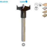 Formfräser aus Hartmetall mit flacher Grundplatte für Holz Classic ø 45 ø Schaft 10 Länge 90 mm
