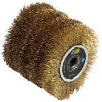 Bürste Draht vermessingt 0,3 mm FAR TOOLS Ø 120 mm L 100 mm - 110885
