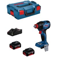 Schlagschrauber BOSCH GDX 18 V-210 C CLICK/GO - 2 X 5.0 Ah mit Ladegerät - 06019J0202
