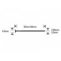 BOSTITCH Edelstahl-Ringspitzen - für N66C - 6600 Stück - N23R55SS316