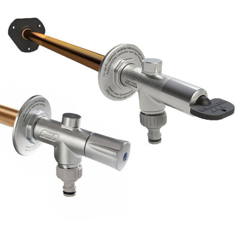 FROSTI® PLUS Frostsichere Außenarmatur Frosti-Plus KEMPER, DN15 BI. f. Wandstärken 150-415mm
