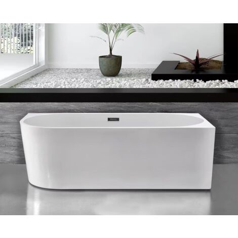 Badewanne Halb Freistehend 180 X 80