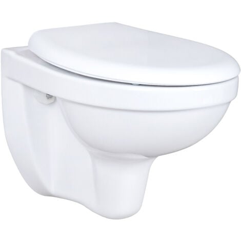 WC Toilette Hänge Wand WC (RosenStern) mit Soft-Close Deckel