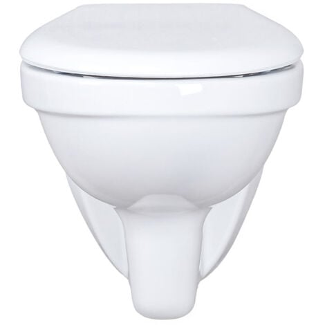WC Toilette Hänge Wand WC (RosenStern) mit Soft-Close Deckel