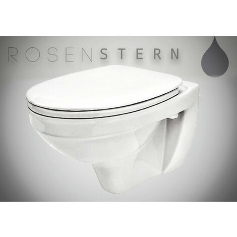 Hänge Wand WC Toilette mit Spülkasten / Vorwandelement inkl. Betätigungsplatte