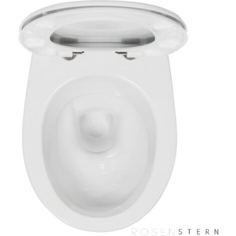 Hänge Wand WC Toilette mit Spülkasten / Vorwandelement inkl. Betätigungsplatte