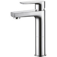 Creavit Sharp hohe Waschbecken Armatur Chrom