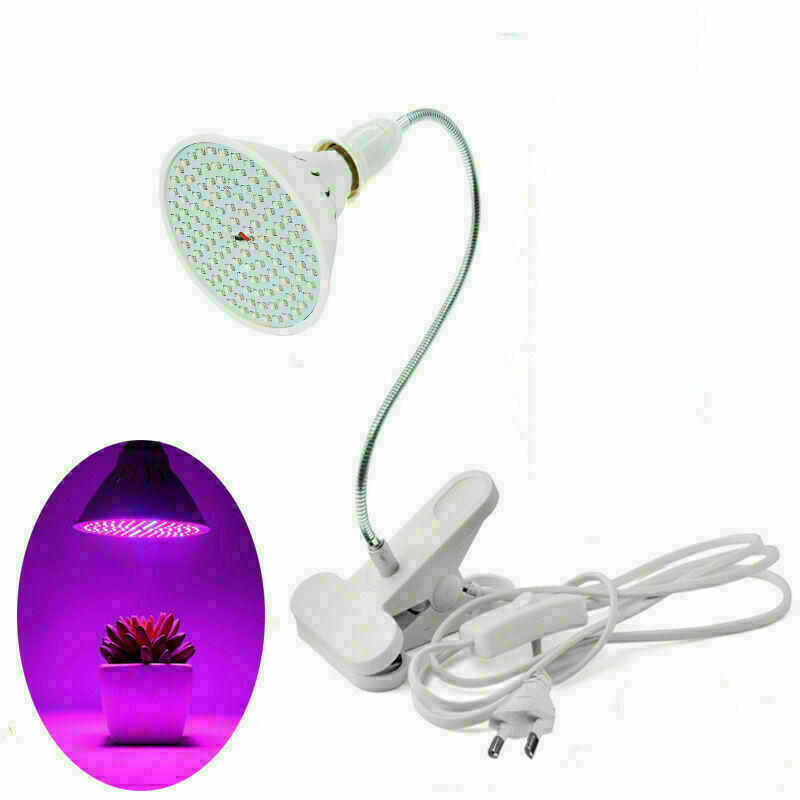 D DOLITY Lampe de Croissance Lumière Plante LED avec 3 Niveaux Réglables 360 ° Col de Cygne pour lHydroponie de Serre Plante dIntérieur 