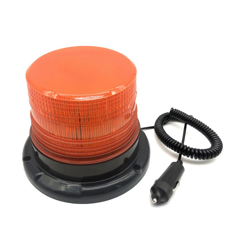 Homyl DC 12V Feu de Secours LED Clignotant Stroboscope Lampe de Signal Témoin Orange 