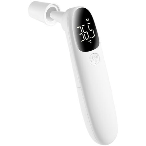 Thermomètre Frontal Numérique Infrarouge Sans Contact Bébé Enfant Adulte Médical 