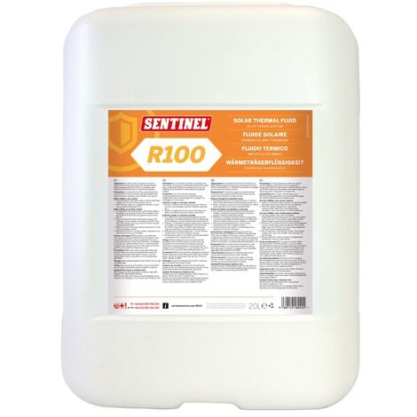 Fluido Termico per Impianti Solari SENTINEL R100 10LT Pronto all'Uso