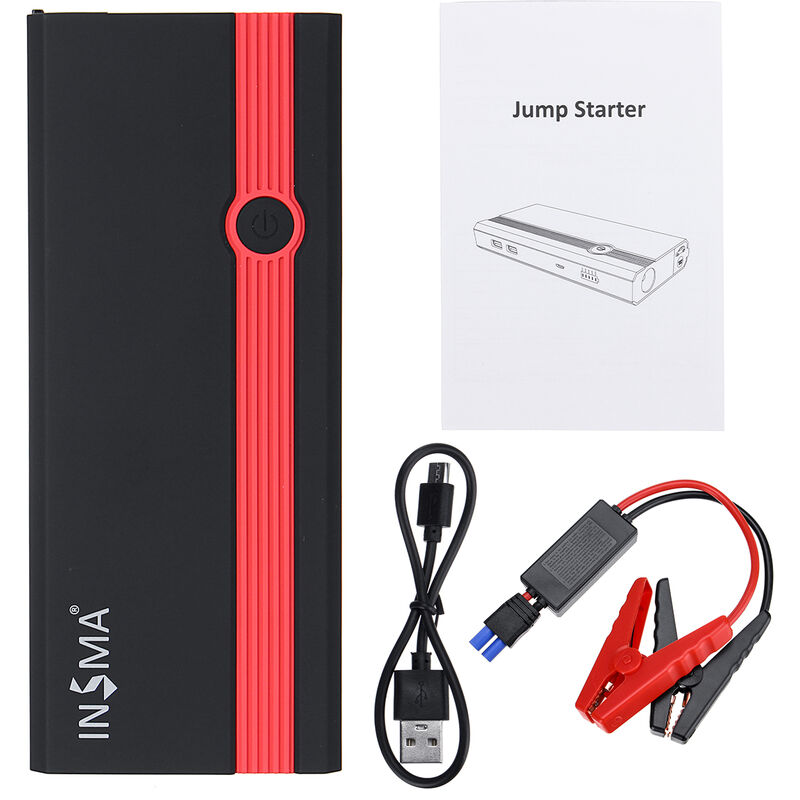 Función Multi Banco de Alimentación USB Cargador 16800mAh Batería Car Jump Starter Booster 