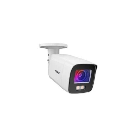 ANNKE NC800 4K UHD PoE Telecamere di sorveglianza Visione notturna reale, Telecamera di sicurezza proiettile IP con rilevamento umano AI