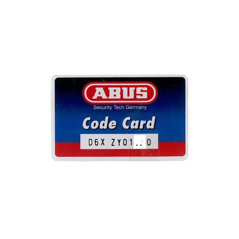 Abus 507168 KD6XNP Z30/K30 B/SB Cylindre profilé avec poignée carte de code et 5 clefs 
