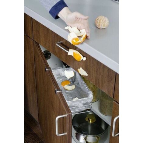 Panier suspendu WENKO métal chromé 24x15 cm rangement cuisine petit panier suspendu cuisine panier accroche porte rangement cuisine sans percer panier à suspendre sur porte panier suspendu métal