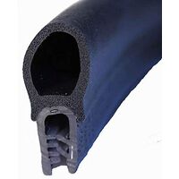 Noir 4,0 mm 5 m Zone de serrage 2,0 EUTRAS KSD2052 Joint en caoutchouc pour porte de coffre 
