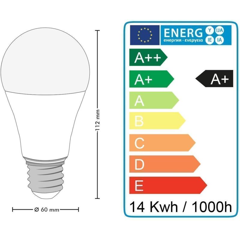 LAMPADINA LED E27 14W Eq 100W