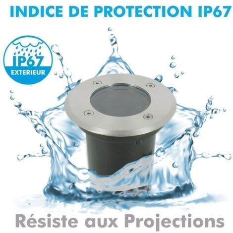 Faretto da incasso a terra CANYON IP67 INOX 304 GU10