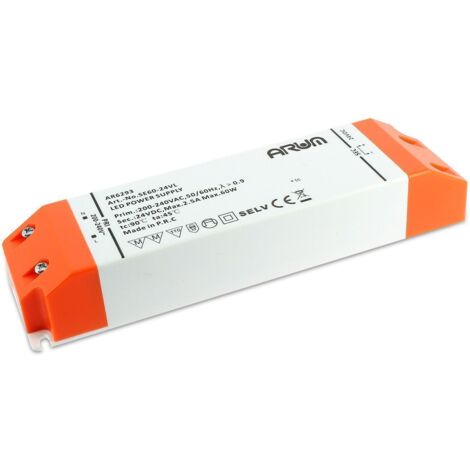 Trasformatore LED 60W SELV 220V 24V/DC 2,5A
