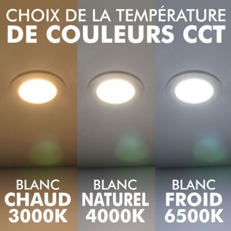 Plafoniera Spot LED 11W Eq 90W Surface CCT Incasso orientabile
