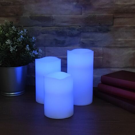 Eldnacele Candele Natalizie Senza Fiamma con Timer e