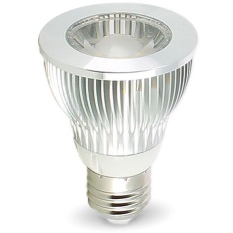 Set di 10 lampadine LED E27 PAR20 7W Eq 50W  Température de Couleur: Bianco neutro 4000K