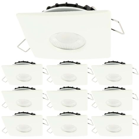 Faretto Led Incasso IP65 Impermeabile Illuminazione Box Doccia Luce Bagno Turco 12v Mr16 7w Colore Bianco 3000k 85003070