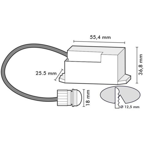 2 Mini Rilevatori Di Movimento 220V IP65 - Sensori IR Per Interni/Esterni Con Timer Regolabile E Fotocellula - Foto 3