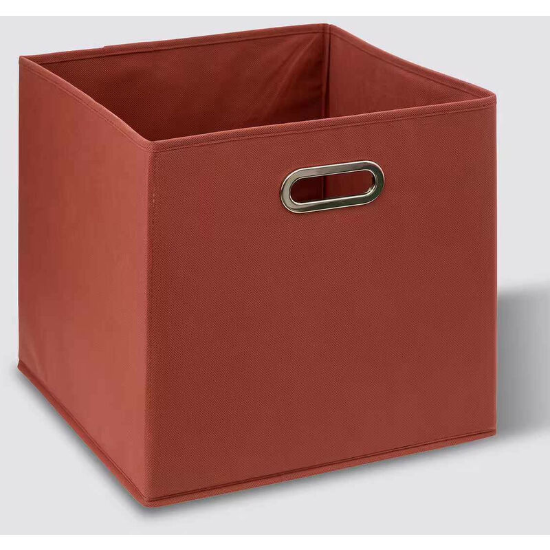 Aufbewahrungsbox 31 x 31 x 31 cm Atmosphera Anzahl der Aufbewahrungsboxen:1  Aufbewahrungsbox - Farbe:Siena