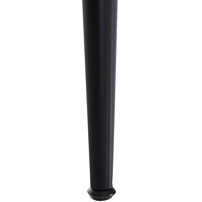 Rückenlehne Samt cm in ca. B/H/T: geflochtener mit 60/78/55 hochwertiges Stuhl Design TARRAS-123 braun Metallgestell,