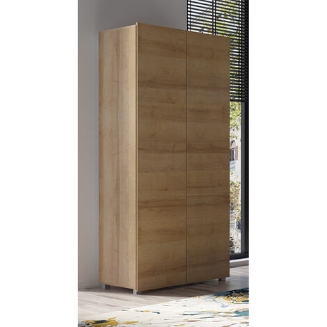 Kleiderschrank Eiche Geolt