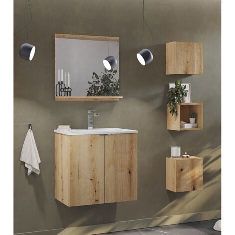 Badmöbel Set Eiche: Eleganz und Funktionalität für Ihr Badezimmer