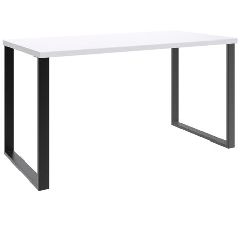 Schreibtisch 140cm in weiß, HILLSTON-43 (1/3)