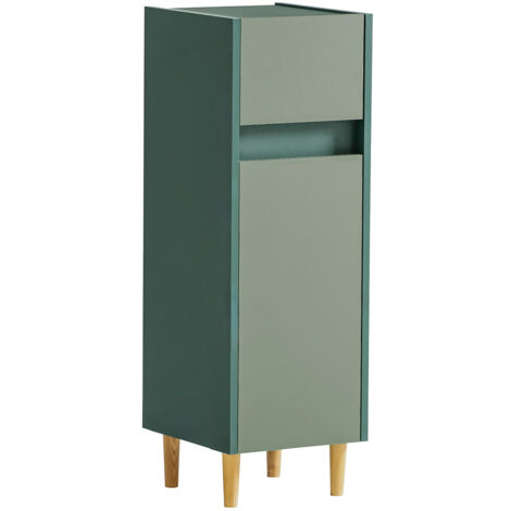 Badezimmerschrank modern in grün LOANO-80 (1/5)