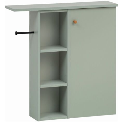 Midischrank BELFORT-80 in grün (1/4)