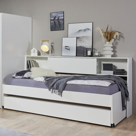 Bett 120x200 Wei Mit Schubladen