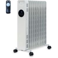 Radiateur d'appoint  bain d'huile 1500W, 3 niveaux de chauffage, minuterie 24h et mode Eco, avec telecommande , OCE-D01-1500 OPTIMEO (Marque fran�aise)