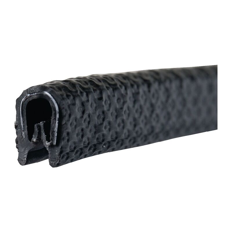 2 m schwarze U-Form 18 mm selbstklebende Melamin-Kante, kein Aufbügeln,  Eichen-Arbeitsplatten-Kantenschutzleiste, weiche